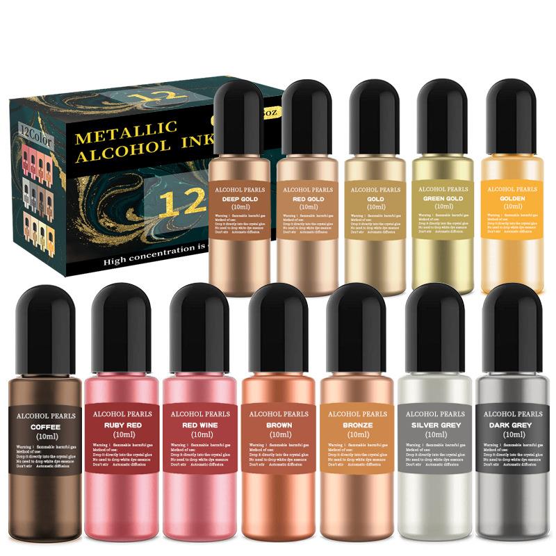 Resin Art Liquid - 1 Juego de Kit de pigmento