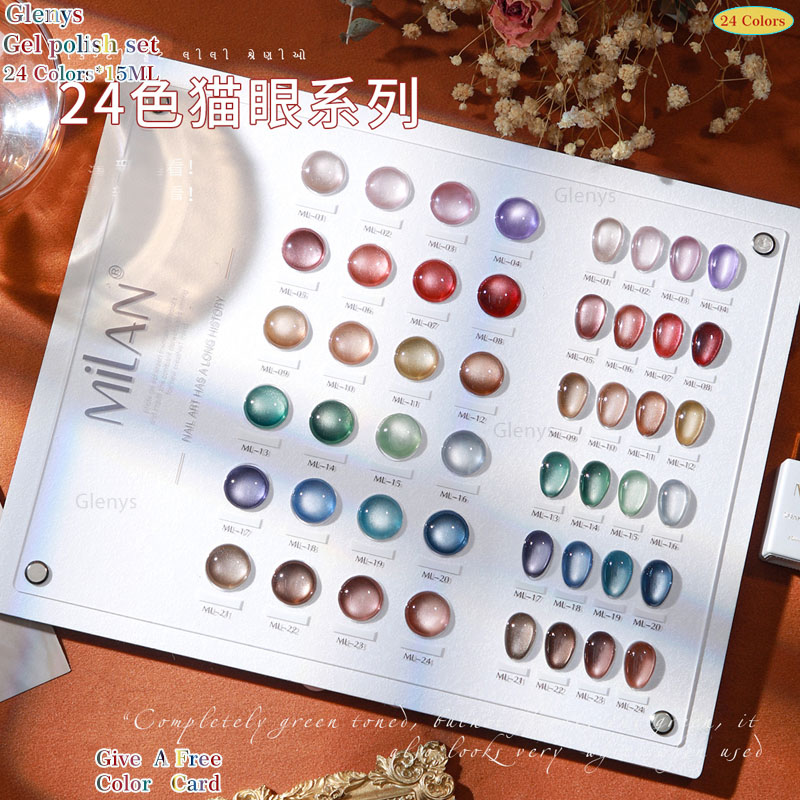 Resin Art Learning - Glemys 24 colores de gel de