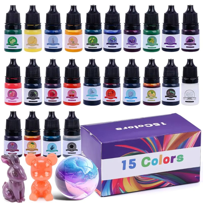 Resin Art Liquid - Pigmento de Color de resina epoxi,