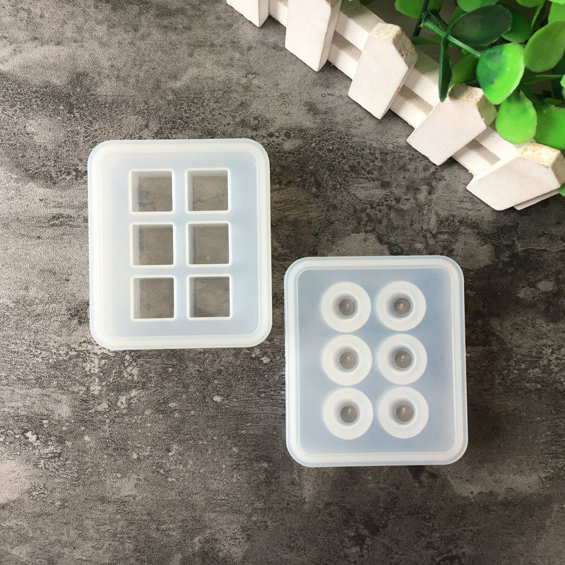 Resin Art Cube - Molde de silicona 16mm cubo cuentas