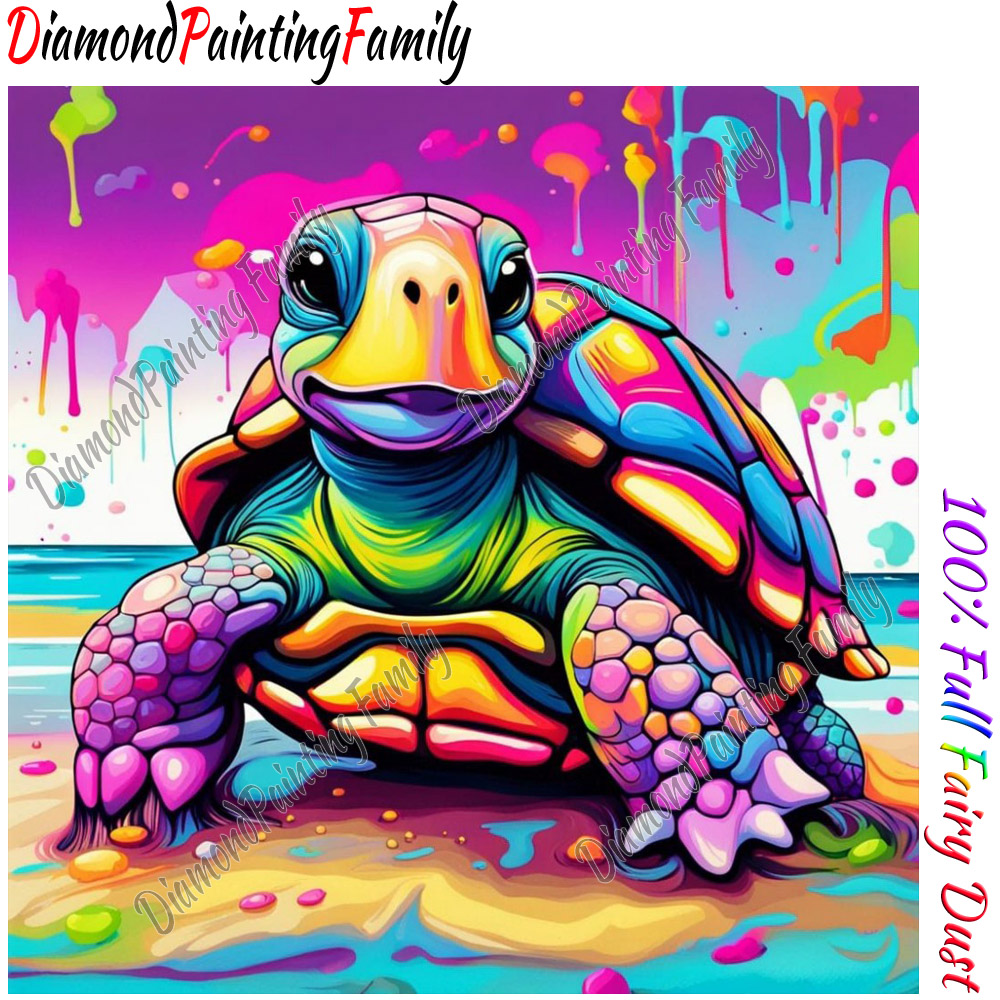 Resin Art Kits - Pintura de diamante familiar, polvo de