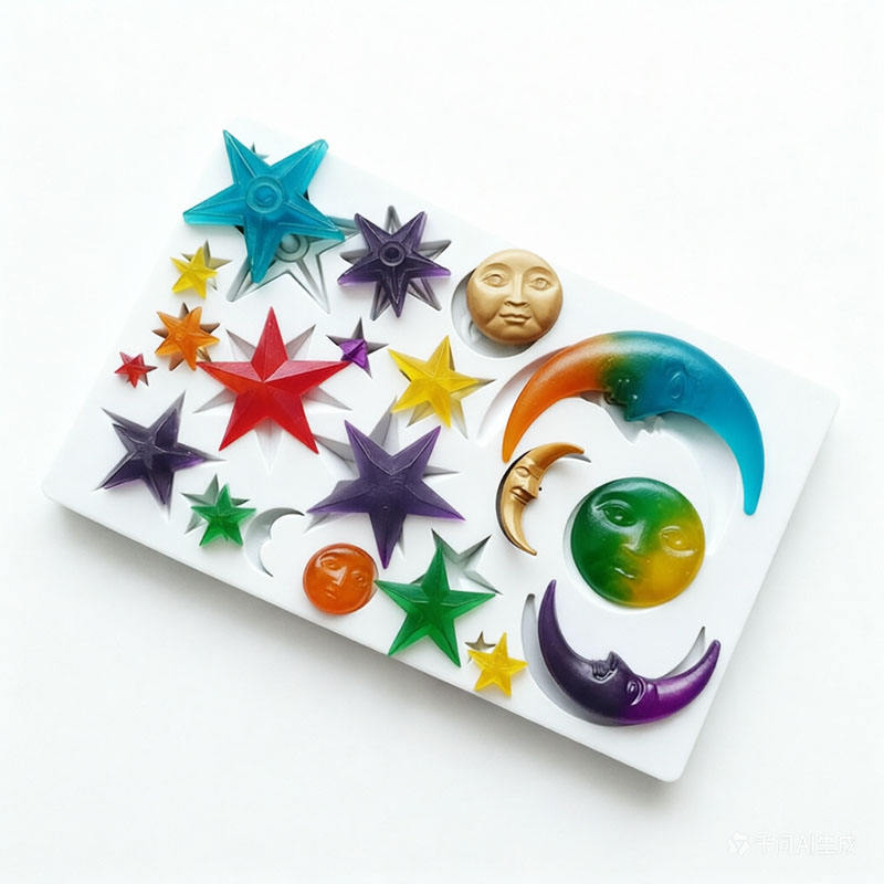 Resin Art Clay - Moldes de arcilla polimérica con diseño