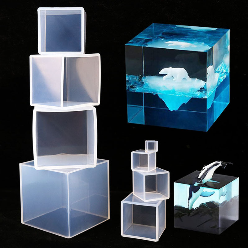 Resin Art Cube - Molde de Resina en Forma de
