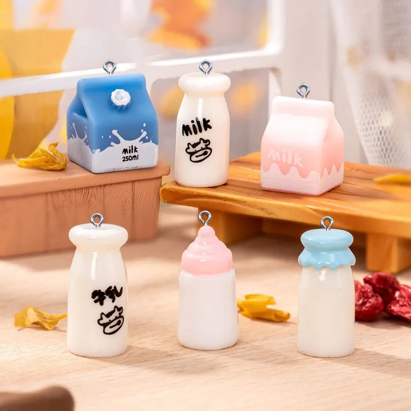 Resin Art Engagement - 10 Uds. Mini colgantes de resina