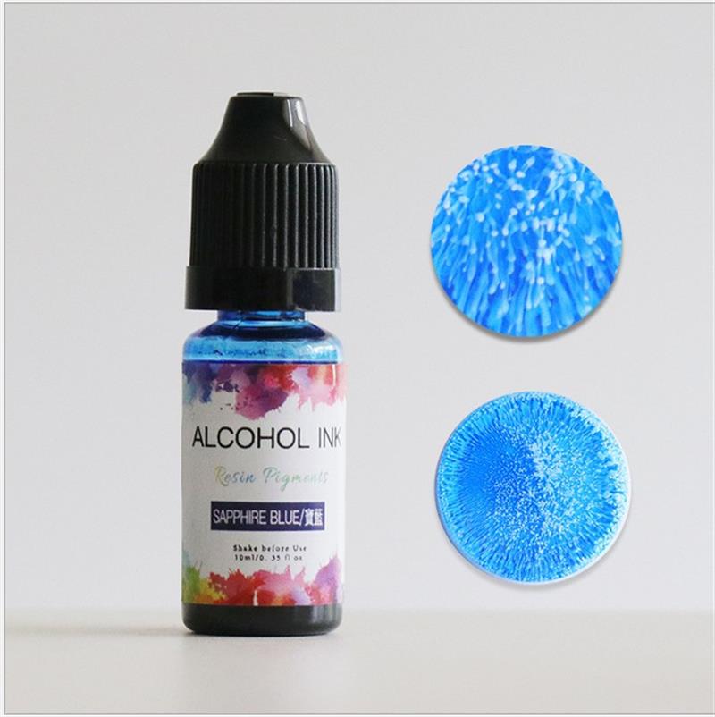 Resin Pigment Alcohol Ink - Molde de resina UV para manualidades,