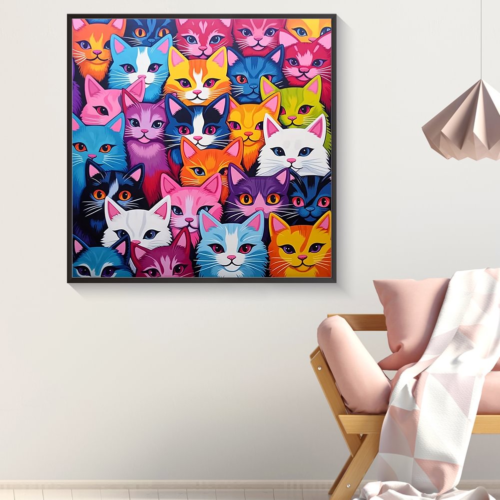 Resin Art Kits - Pintura de diamante familiar colorida bebé