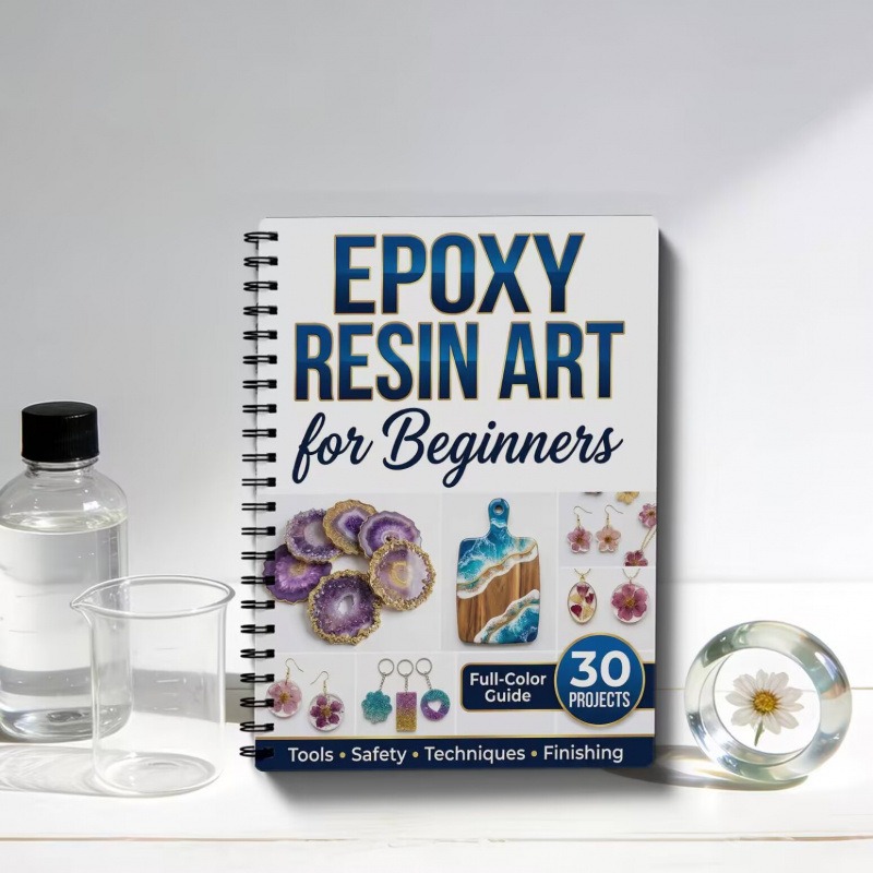 Resin Art Learning - Manual de Resina Epoxi para Arte,