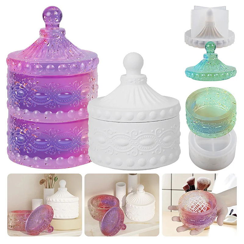 Resin Art Clay - 1 juego de moldes de silicona