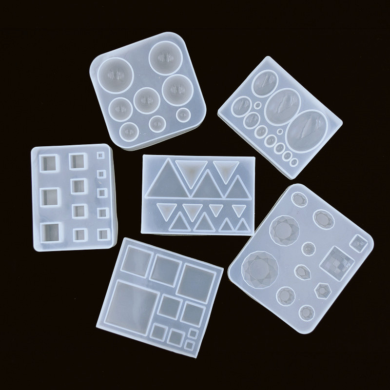 Resin Art Cube - Molde de silicona triangular de cubo