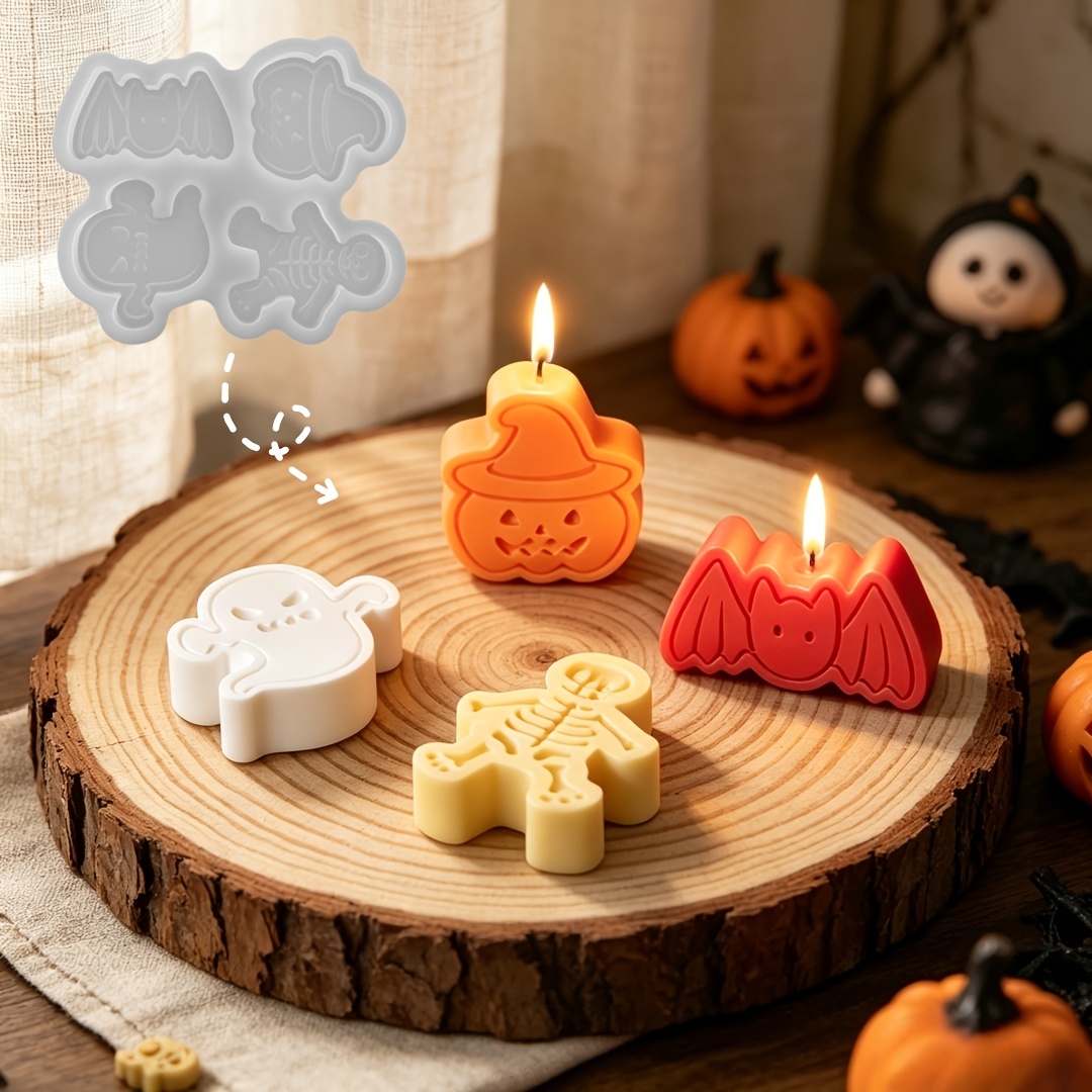 Resin Art Clay - Juego de moldes de silicona de