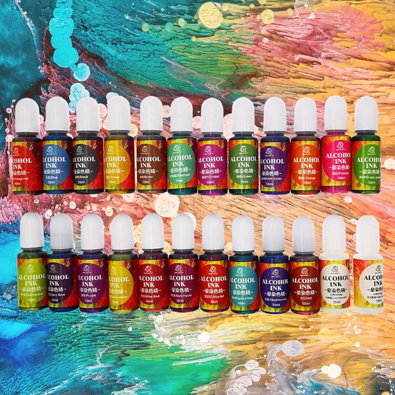 Resin Pigment Alcohol Ink - Tinta de Arte de Alcohol, pigmento