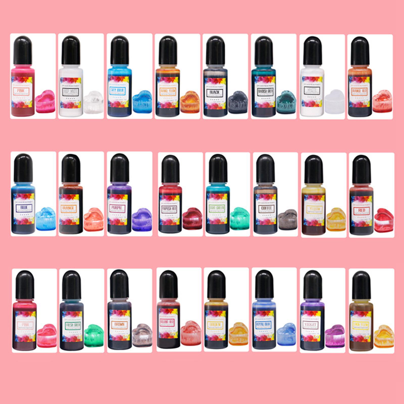 24 Piezas de Tintas de Alcohol - Resin Pigment Alcohol Ink reseña y precio