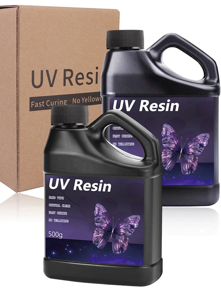 Kit de resina UV de tipo duro, - Resin Art Glue reseña y precio