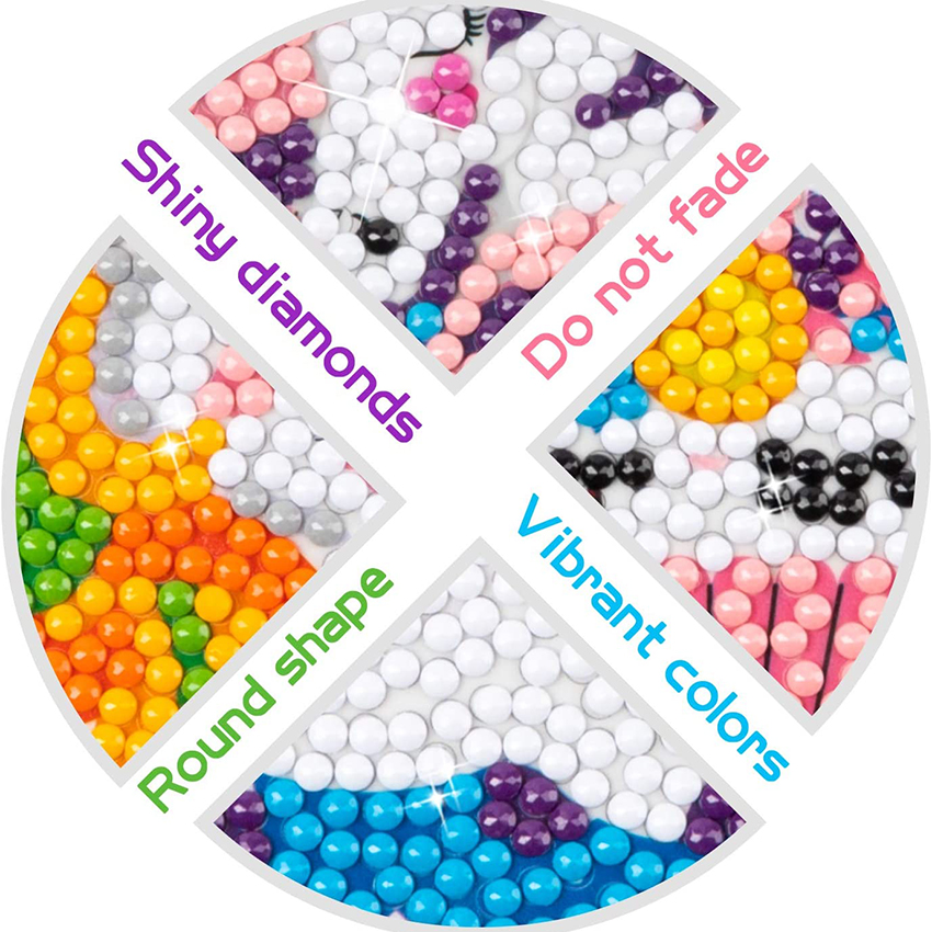 Pegatinas de pintura de diaman - Resin Art Kits reseña y precio