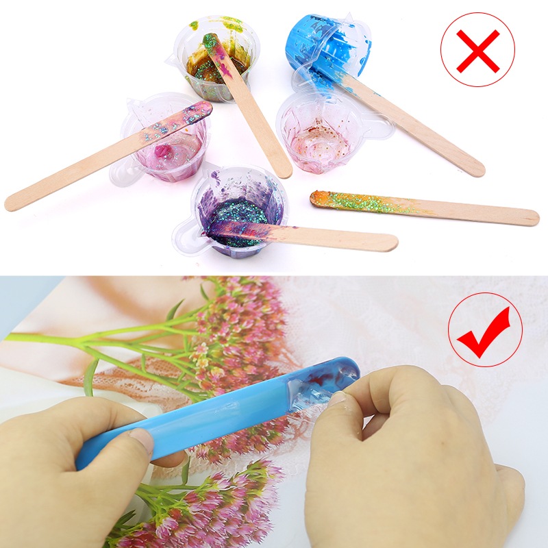 Palitos de silicona reutilizab - Resin Art Glue reseña y precio