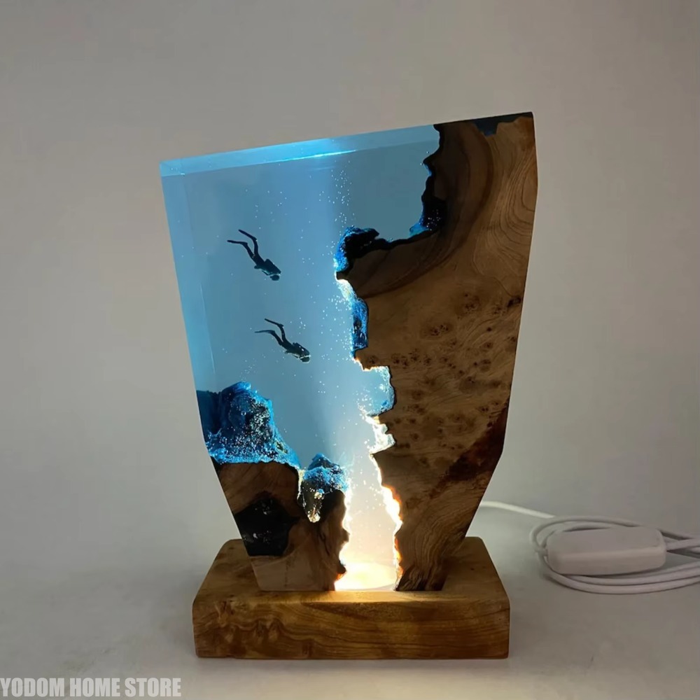 Nueva Lámpara de Resina con Fo - Resin Art World reseña y precio