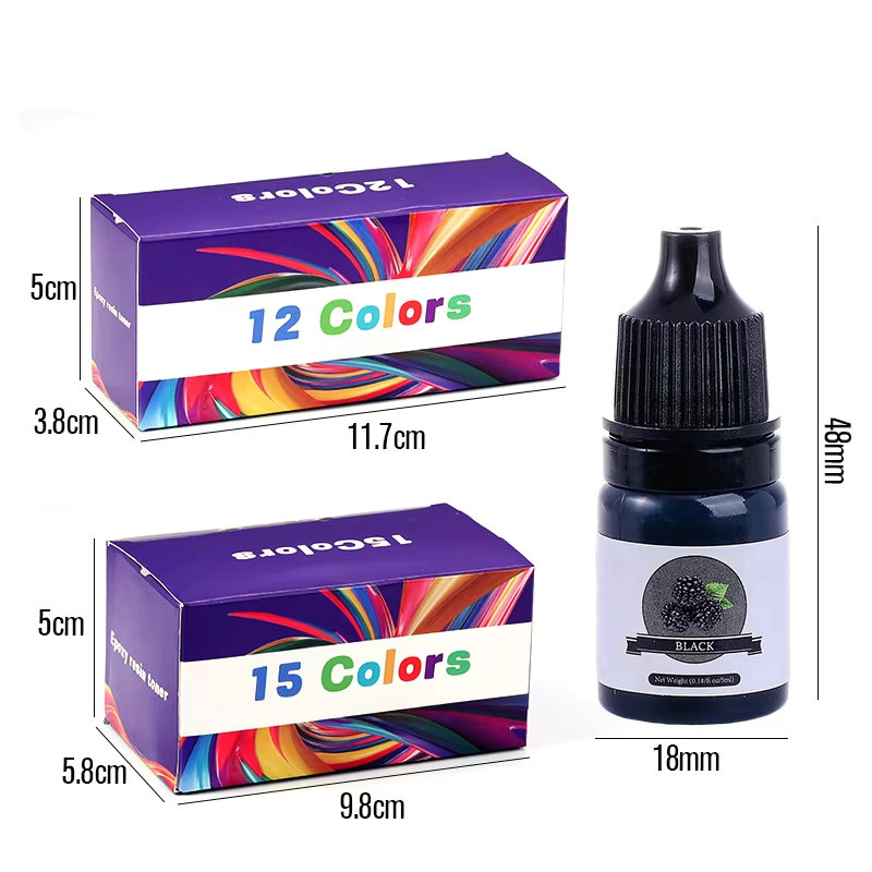Pigmento de Color de resina ep - Resin Art Liquid reseña y precio
