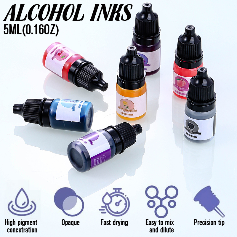 Pigmento de Color de resina ep - Resin Art Liquid reseña y precio