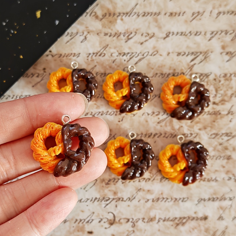 6 piezas de dijes de resina co - Resin Art Engagement reseña y precio