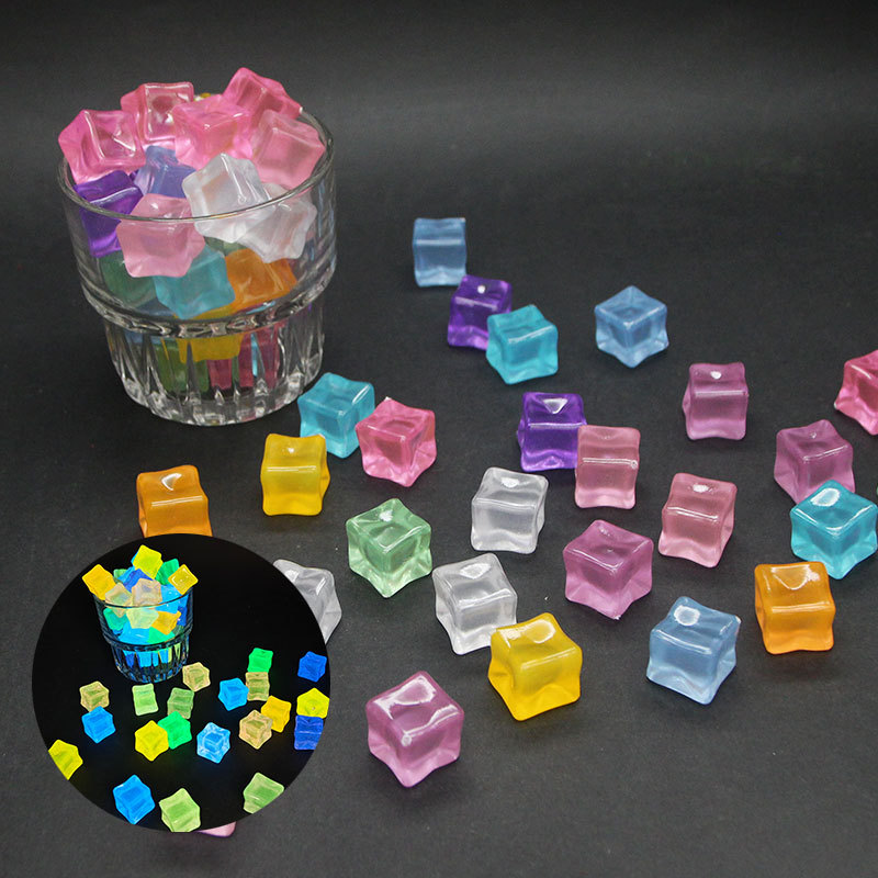 Cubos de hielo de imitación cu - Resin Art Cube reseña y precio