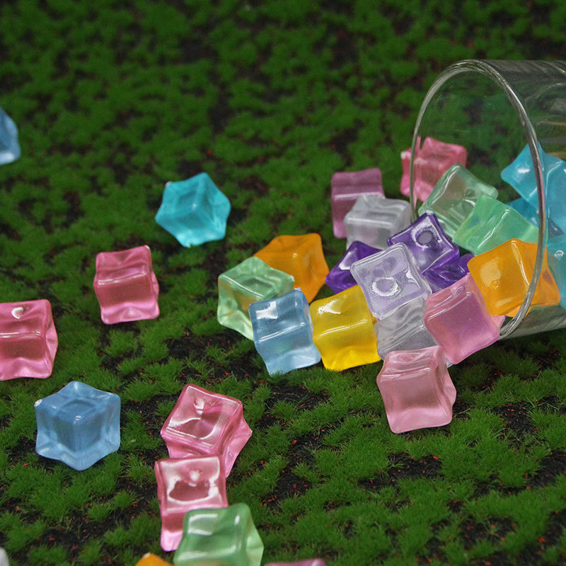 Cubos de hielo de imitación cu - Resin Art Cube reseña y precio