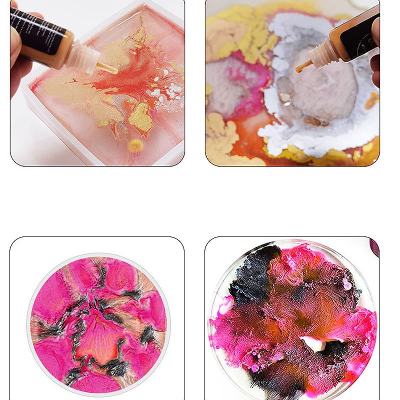 1 Juego de pigmento de resina  - Resin Pigment Alcohol Ink reseña y precio