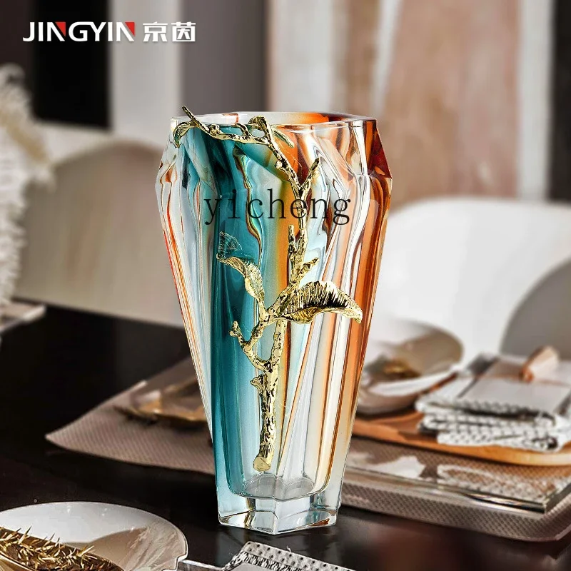 Jarrón de cristal de la serie  - Resin Art Light reseña y precio