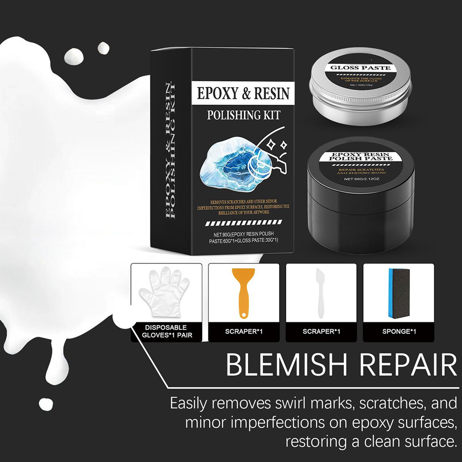 Kit de Pulido de Resina Epoxi  - Resin Art Kits reseña y precio