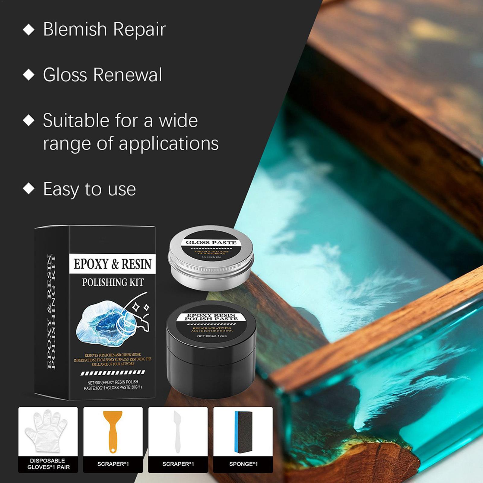 Kit de Pulido de Resina Epoxi  - Resin Art Kits reseña y precio