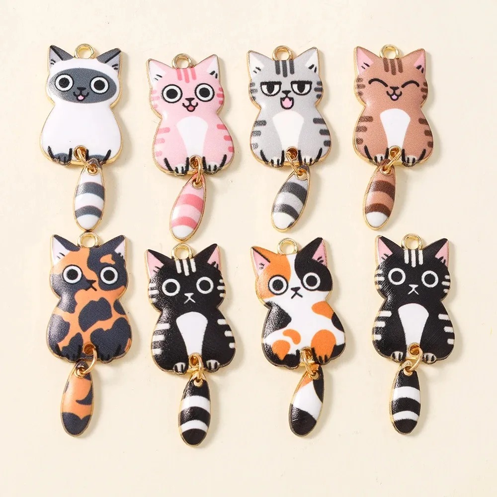 10 piezas de dijes de resina d - Resin Art Engagement reseña y precio