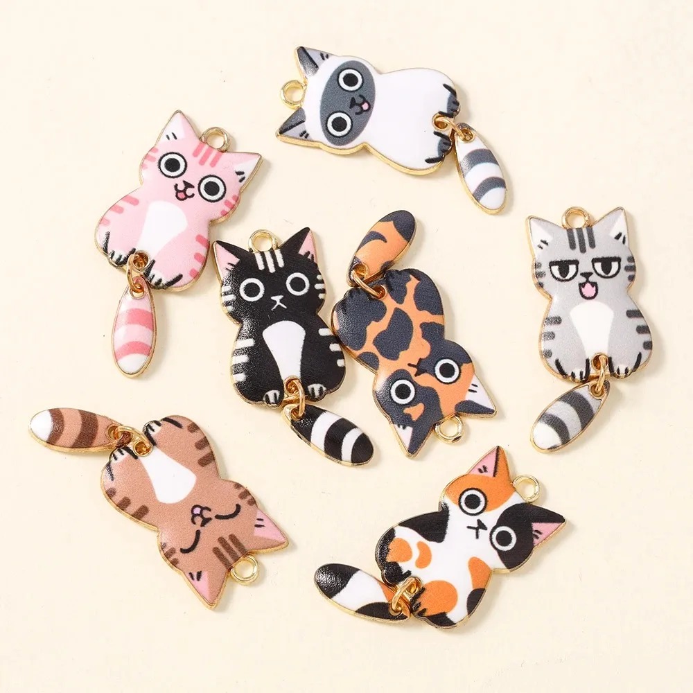10 piezas de dijes de resina d - Resin Art Engagement reseña y precio