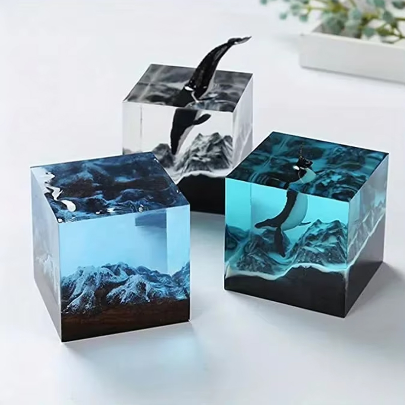 Molde de Resina en Forma de Cu - Resin Art Cube reseña y precio