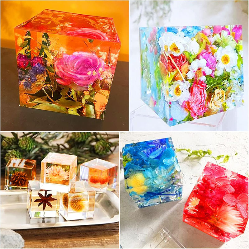 Molde de Resina en Forma de Cu - Resin Art Cube reseña y precio
