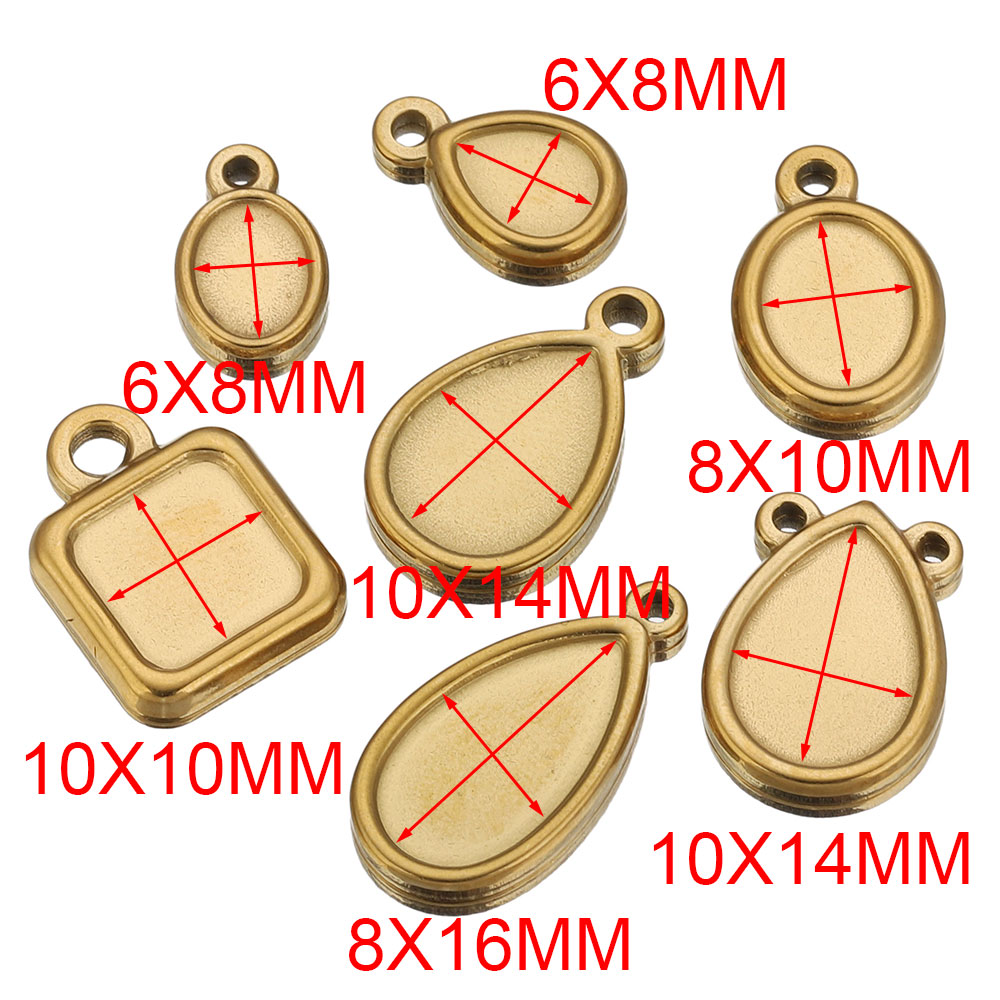 5 piezas de acero inoxidable,  - Resin Art Engagement reseña y precio