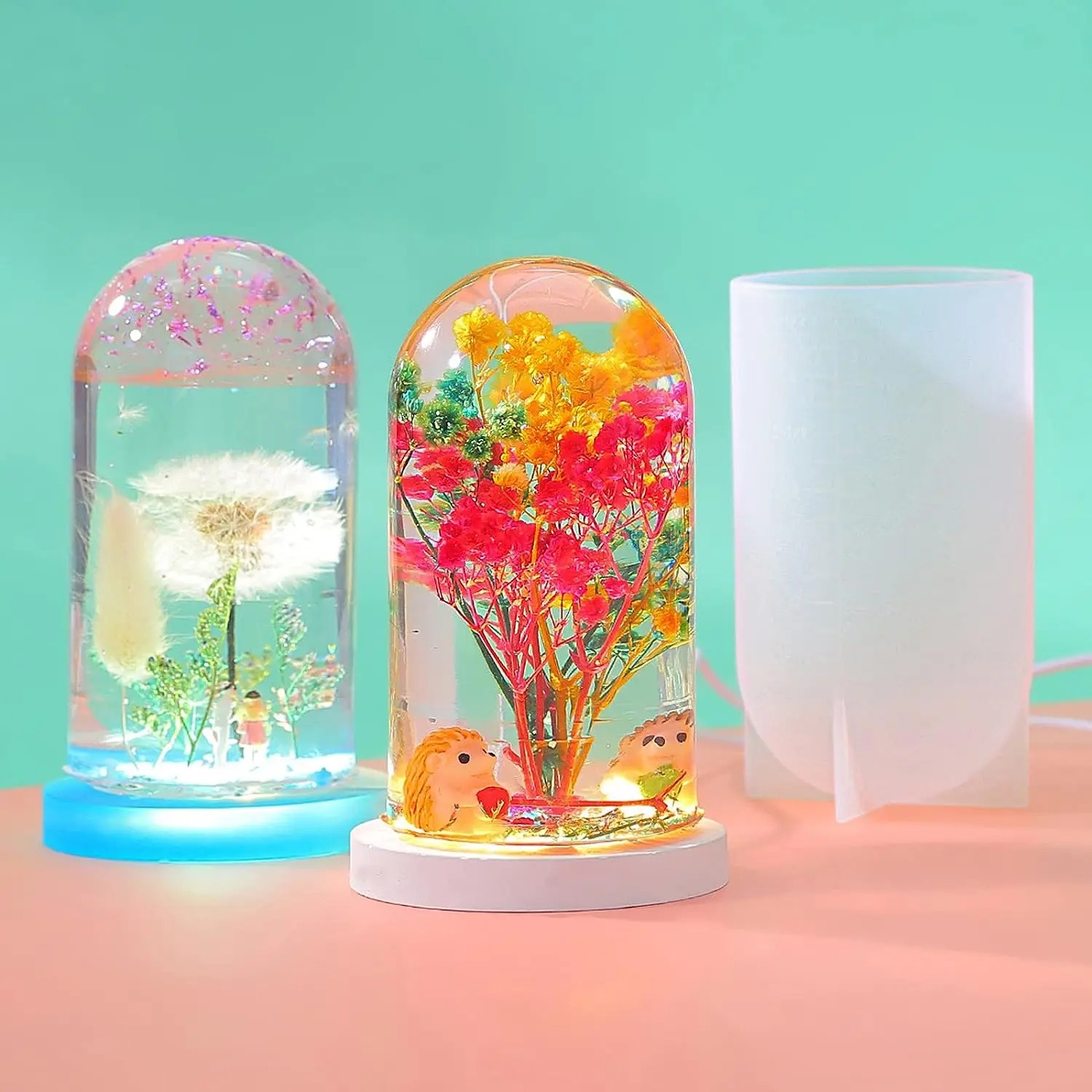 Molde de resina Epoxy de crist - Resin Art Light reseña y precio
