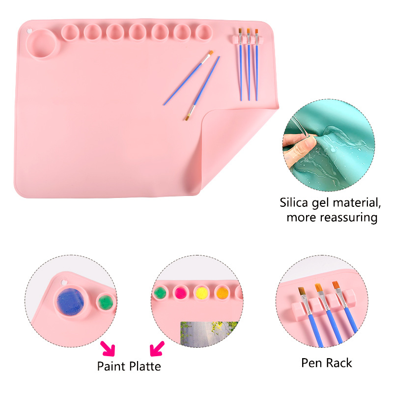 Estera de pintura de silicona  - Resin Art Clay reseña y precio