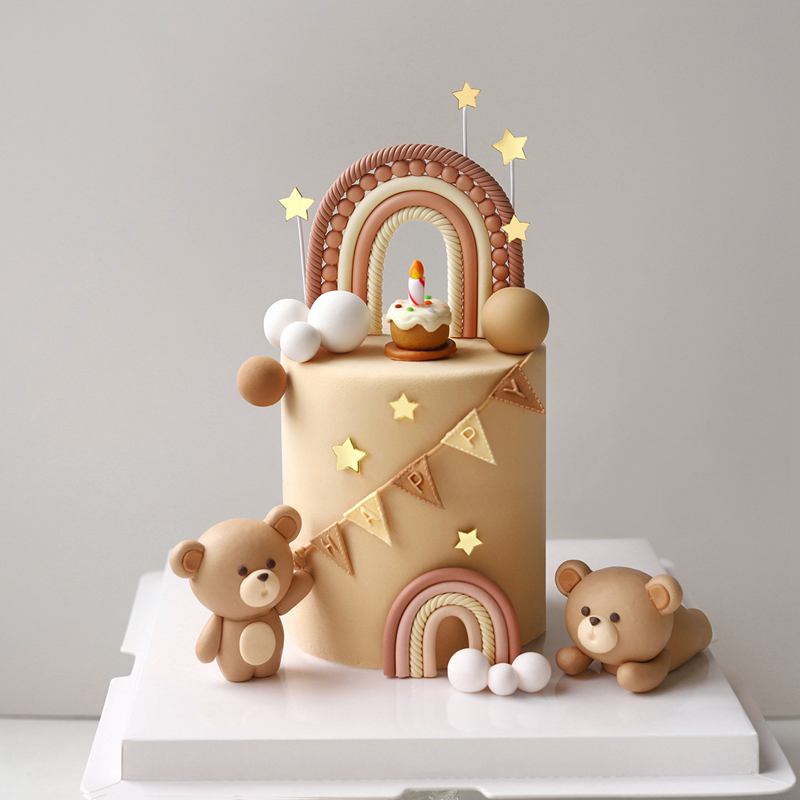 Adorno de Pastel de Oso de Arc - Resin Art Clay reseña y precio
