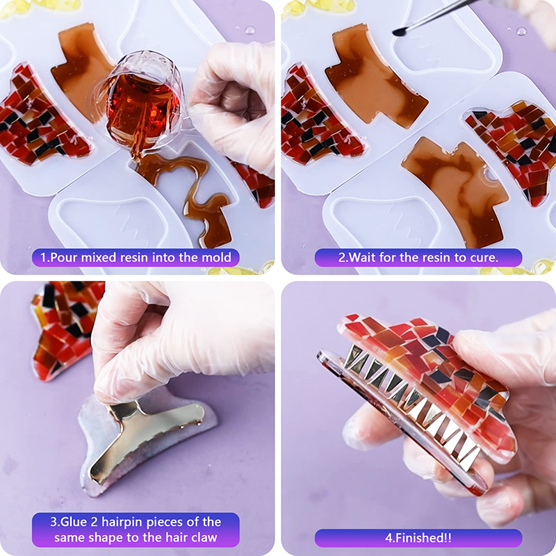 Pinzas de silicona para el pel - Resin Art Liquid reseña y precio