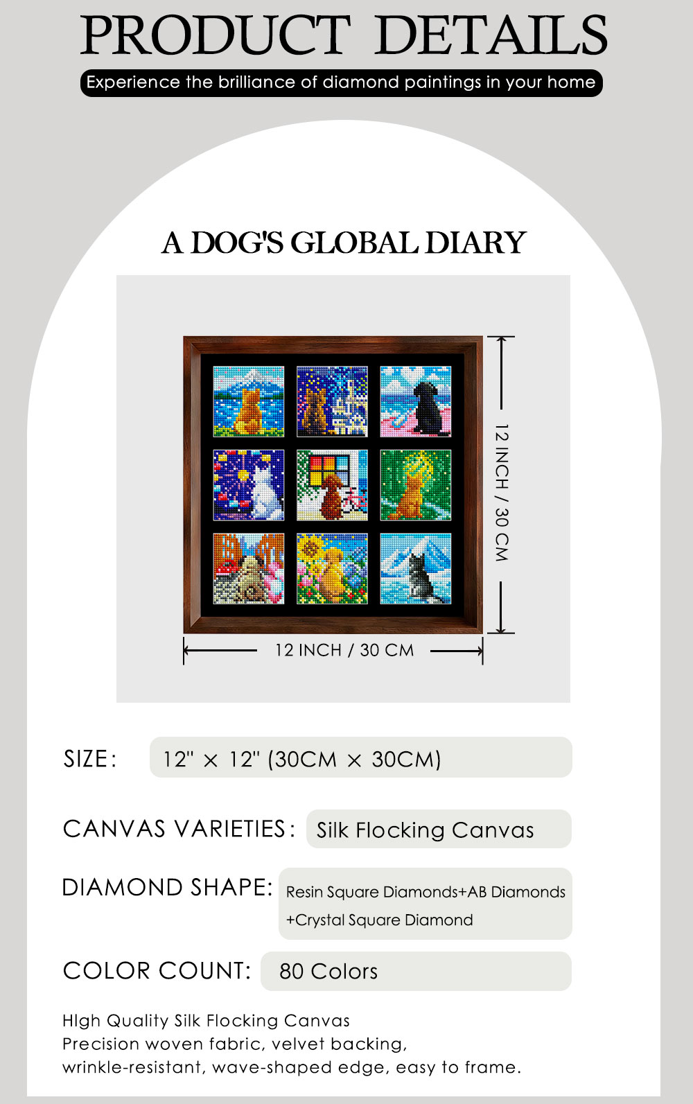 Kit de pintura de diamantes de - Resin Art Kits reseña y precio