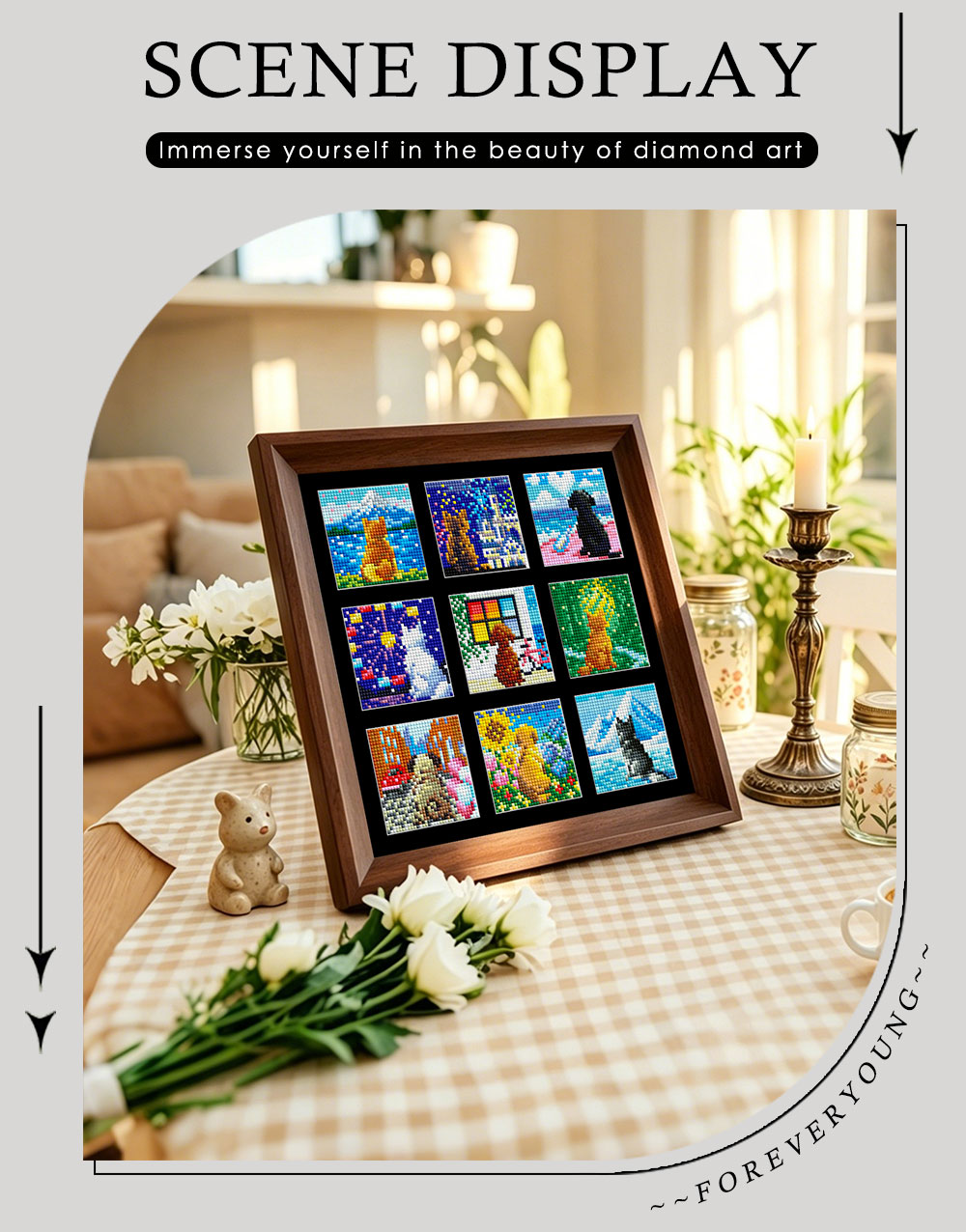 Kit de pintura de diamantes de - Resin Art Kits reseña y precio