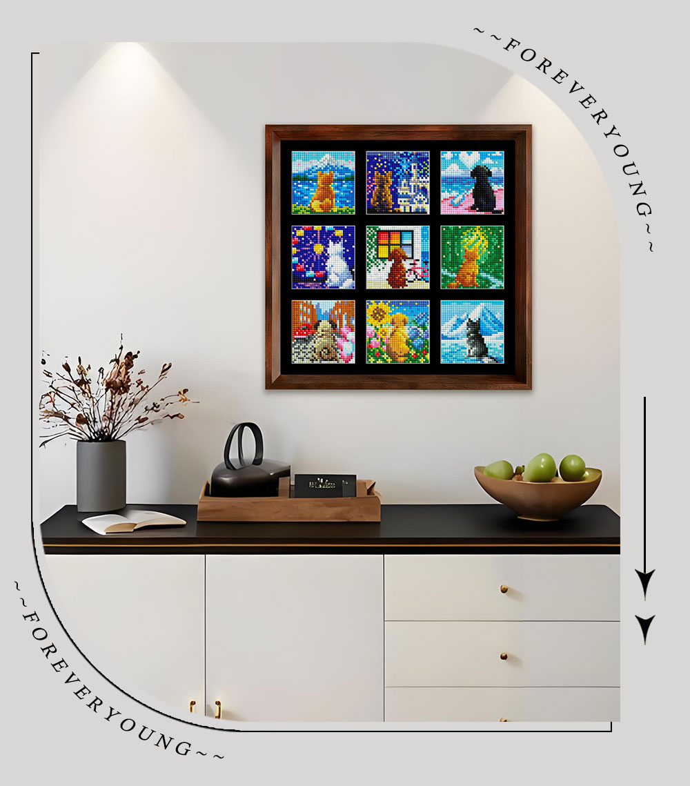 Kit de pintura de diamantes de - Resin Art Kits reseña y precio