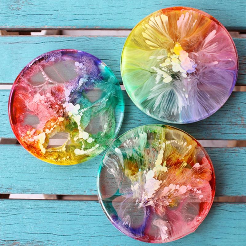 24 colores, 10ml, tinta artíst - Resin Pigment Alcohol Ink reseña y precio