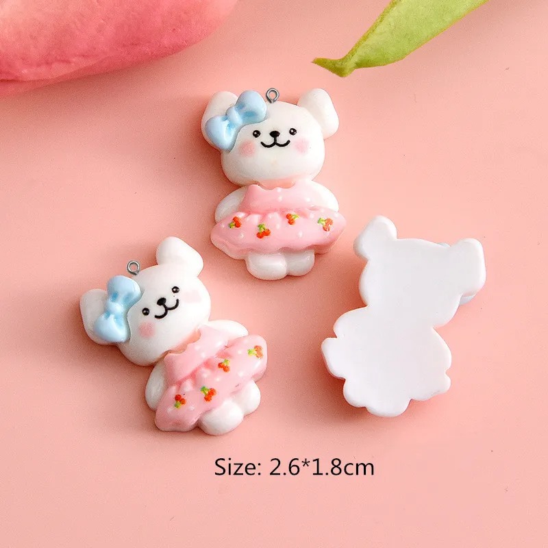 10 piezas de dijes de resina d - Resin Art Engagement reseña y precio