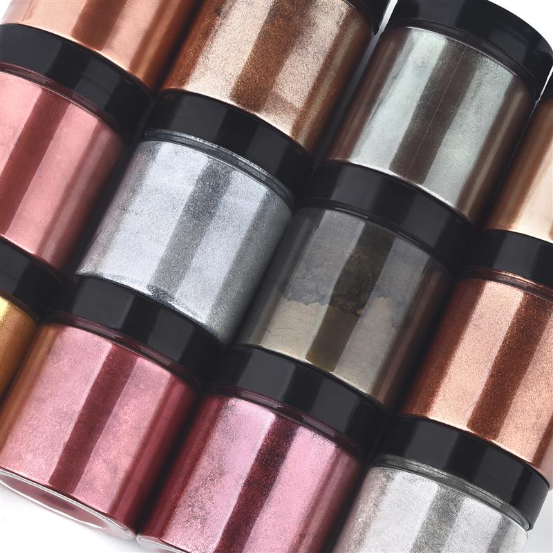 50g brillo metálico oro plata  - Resin Art Liquid reseña y precio