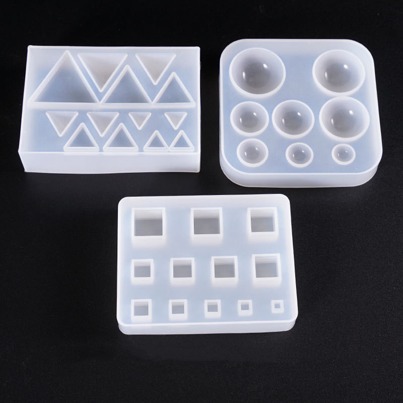 Molde de silicona triangular d - Resin Art Cube reseña y precio