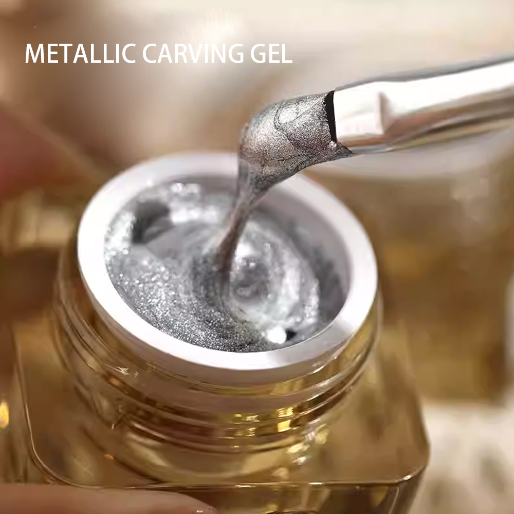 Gel Metálico para Esculpir Uña - Resin Art Uv reseña y precio