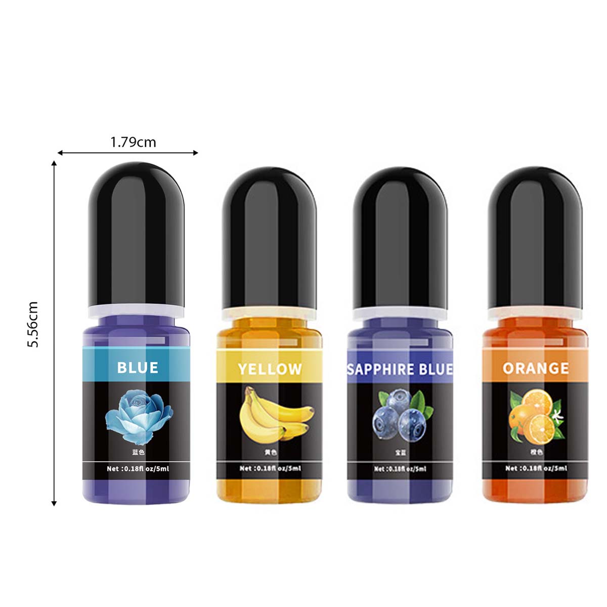5ml/botella de pigmento de res - Resin Art Liquid reseña y precio