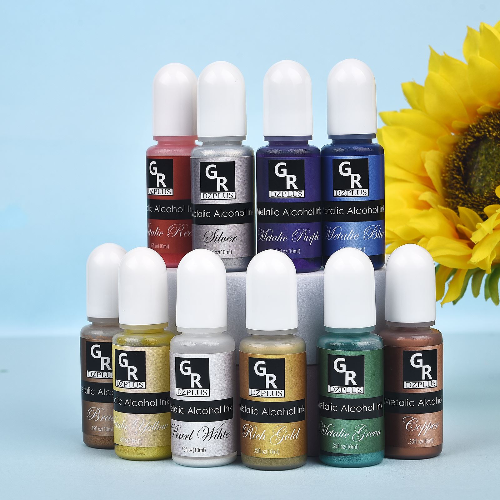 Tinta de arte con Alcohol, pig - Resin Pigment Alcohol Ink reseña y precio