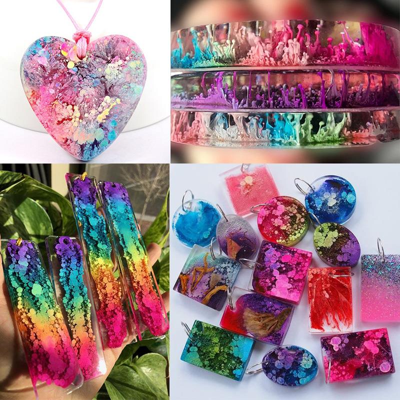 Tinta de Arte de Alcohol, pigm - Resin Pigment Alcohol Ink reseña y precio