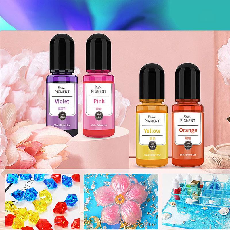 Tinta de Arte de 24 colores, p - Resin Pigment Alcohol Ink reseña y precio